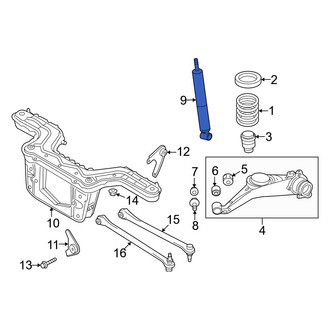 Mazda OE - Rear Suspension Shock Absorber
