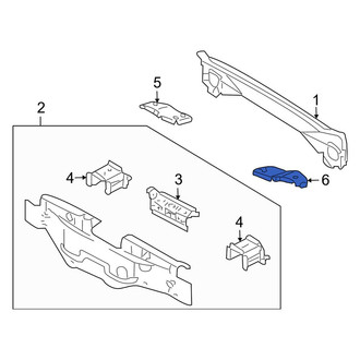 Mazda OE - Left Rear Body Reinforcement