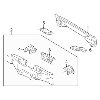 Mazda OE - Rear Body & Floor - Rear Body
