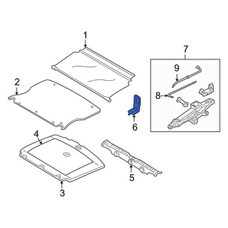 Mazda OE - Rear Tie Down Hook