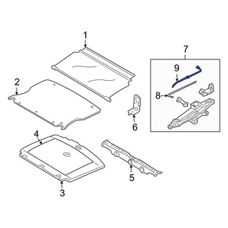 Mazda OE - Floor Jack Handle