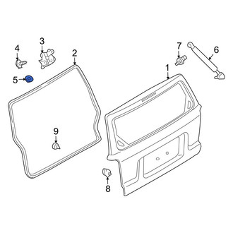 Mazda OE - Liftgate Hinge Nut