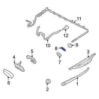 Mazda OE - Wiper Motor Washer