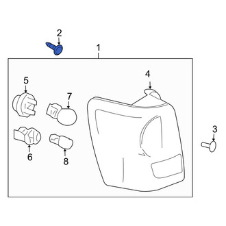 Mazda OE - Tail Light Grommet
