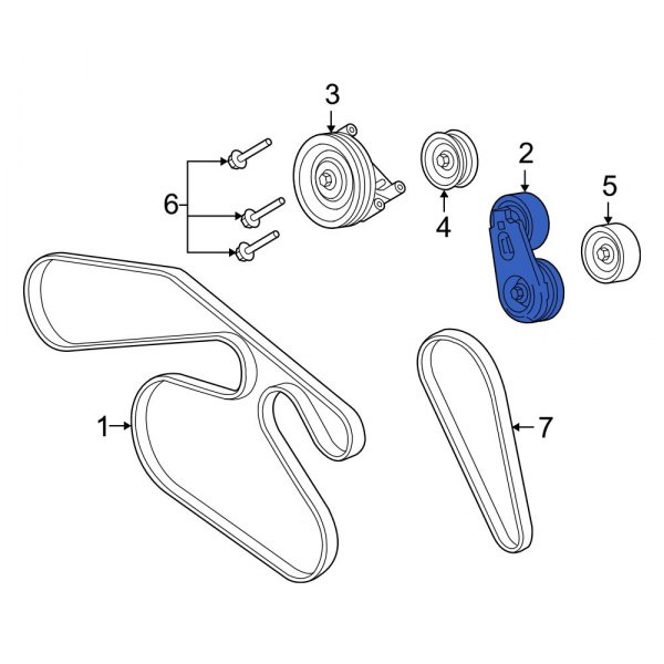 Accessory Drive Belt Tensioner Assembly