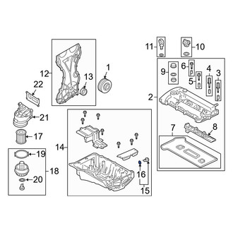 Mazda OE - Engine Oil Drain Plug Gasket