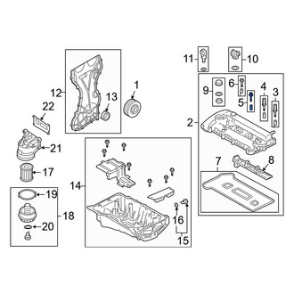 Mazda OE - Engine Valve Cover Bolt