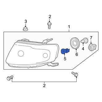 Mazda OE - Turn Signal & Parking Light Bulb