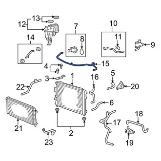 Mazda OE - HVAC Heater Hose