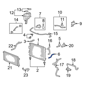 Mazda OE - Lower Radiator Coolant Hose