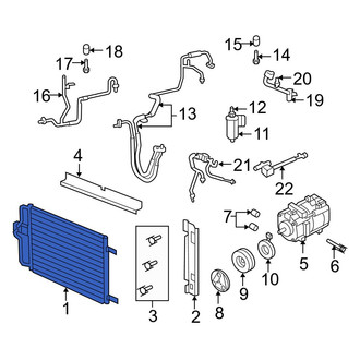 Mazda OE - A/C Condenser