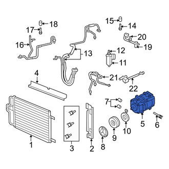 Mazda OE - A/C Compressor