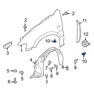 Mazda OE - Fender Liner Grommet