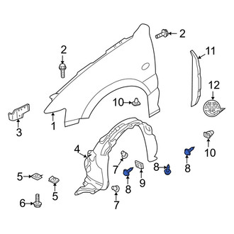Mazda OE - Rocker Panel Molding Screw