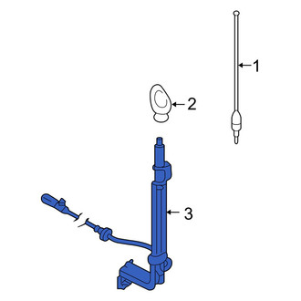 Mazda OE - Radio Antenna Mast