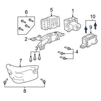 Mazda OE - Suspension Yaw Sensor Bolt