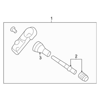 Mazda OE - Electrical - Tire Pressure Monitor Components (Hybrid)