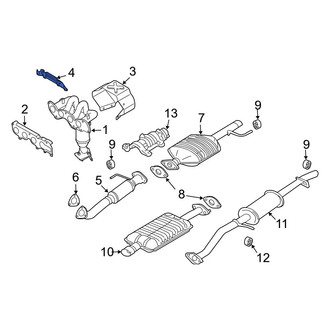 Mazda OE - Exhaust Manifold Heat Shield