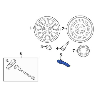 Mazda OE - Tire Pressure Monitoring System (TPMS) Sensor