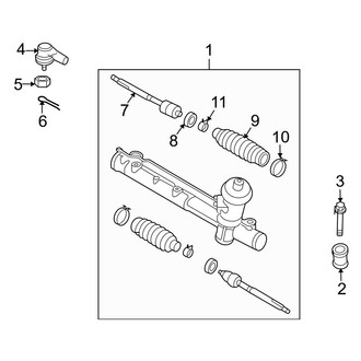 Mazda OE - Steering Gear & Linkage
