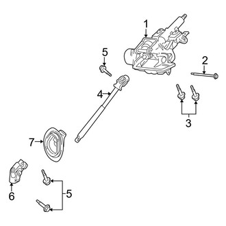 Mazda OE - Steering Column Assembly (FULL HYBRID EV-GAS (FHEV))