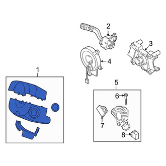 Mazda OE - Steering Column Cover