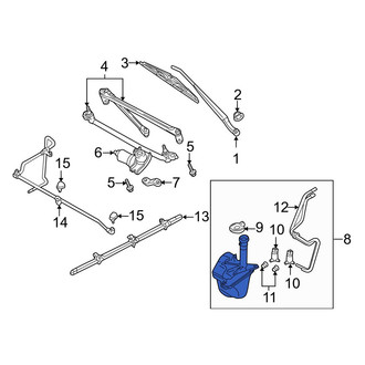 Mazda OE - Washer Fluid Reservoir
