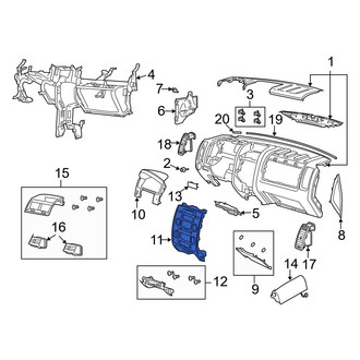Mazda OE - Instrument Panel Trim Panel