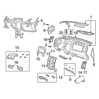 Mazda OE - Instrument Panel (FULL HYBRID EV-GAS (FHEV))