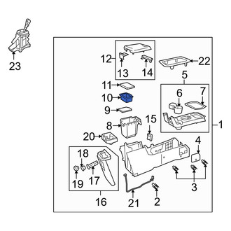 Mazda OE - Console Compartment