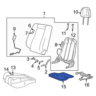 Mazda OE - Front Seat Frame