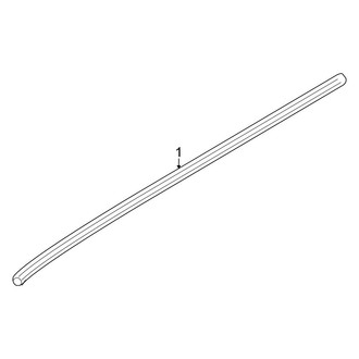 Mazda OE - Roof - Exterior Trim (With Sunroof), (FULL HYBRID EV-GAS (FHEV))