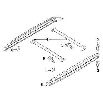 Mazda OE - Roof - Luggage Carrier (W/O Sunroof), (FULL HYBRID EV-GAS (FHEV))