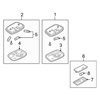 Mazda OE - Roof - Overhead Lamps (W/O Sunroof), (FULL HYBRID EV-GAS (FHEV))