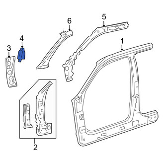 Mazda OE - Right Body A-Pillar Bracket