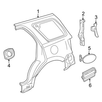 Mazda OE - Quarter Panel & Components (FULL HYBRID EV-GAS (FHEV))