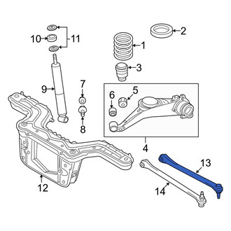 Mazda OE - Front Left Suspension Control Arm