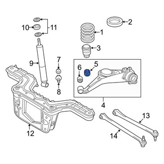 Mazda OE - Rear Suspension Trailing Arm Bushing