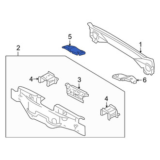 Mazda OE - Rear Right Outer Rear Body Reinforcement