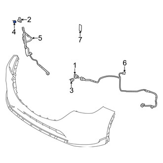 Mazda OE - Front Parking Aid Sensor Housing