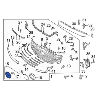 Mazda OE - Front Grille Emblem