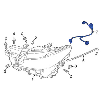 Mazda OE - Front Headlight Wiring Harness