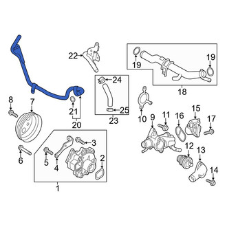 Mazda OE - Engine Coolant Inlet Flange