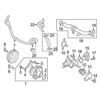 Mazda OE - Cooling - Water Pump