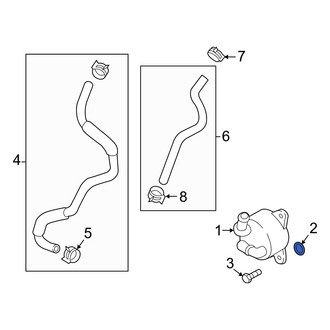 Mazda OE - Automatic Transmission Oil Cooler O-Ring