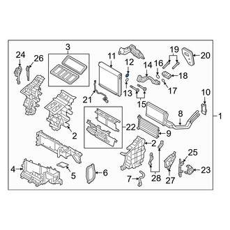 Mazda OE - A/C Refrigerant Line O-Ring