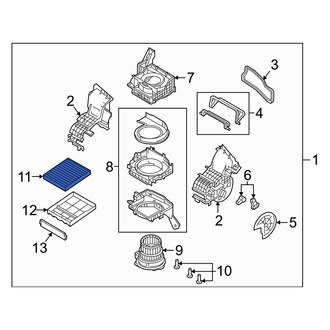 Mazda OE - Cabin Air Filter