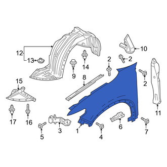 Mazda OE - Front Left Fender