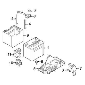 Mazda OE - Electrical - Battery