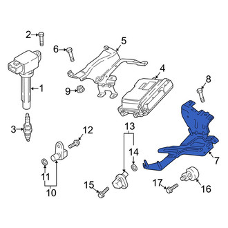 Mazda OE - Lower Engine Control Module (ECM) Bracket